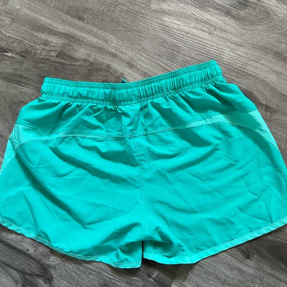 Under Armour Teal Running Shorts - Picture 2 of 2